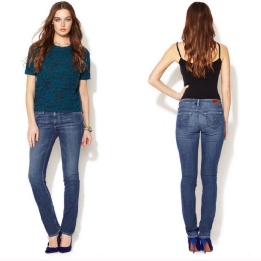 AG The Premiere Skinny Straight Jeans